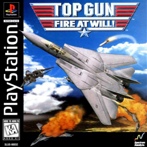 Top Gun - Fire at Will! (USA) Cover